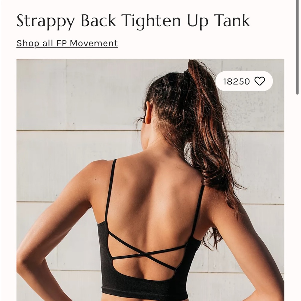 Strappy Back Tank
